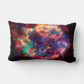 モノグラムカシオペア、天の川の最年少の超新星 ランバークッション (裏面)