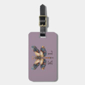 モノグラムカスタマイズ個人情報ドラゴンフライ ラゲッジタグ (正面縦)