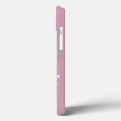 モノグラムカスタマイズ可能なピンクカッコいいモダン色 Case-Mate iPhoneケース (裏面 / 左)