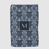 モノグラムカスタムアールデコ ゴルフタオル (正面)