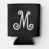 モノグラムカスタムイニシャルフロントバッククーラーボックス 缶クーラー (正面)