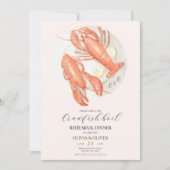 モノグラムカスタムクロウフィッシュの沸騰リハーサル 招待状 (正面)