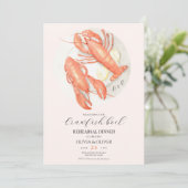 モノグラムカスタムクロウフィッシュの沸騰リハーサル 招待状 (スタンド正面)