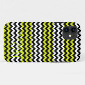 モノグラムカスタムグリーンホワイトシェブロンジグザグザグザ Case-Mate iPhoneケース (裏面(横))