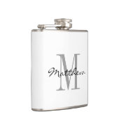 モノグラムカスタムグロムスマンブライダルパーティドリンクフラスコ フラスク (右)