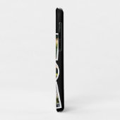 モノグラムカスタムコラージュ自分の6枚の写真をアップロード Case-Mate iPhoneケース (裏面/左)