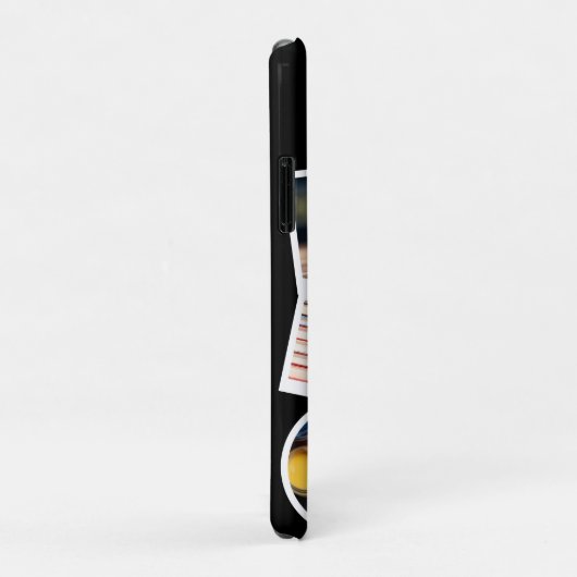 モノグラムカスタムコラージュ自分の6枚の写真をアップロード Case-Mate iPhoneケース (裏面/右)