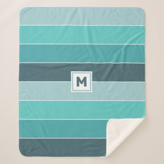 モノグラムカスタムシェルパブランケット シェルパブランケット (正面)