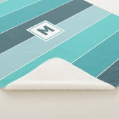 モノグラムカスタムシェルパブランケット シェルパブランケット (3/4)