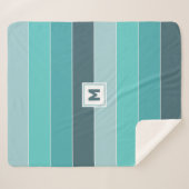 モノグラムカスタムシェルパブランケット シェルパブランケット (正面(横))