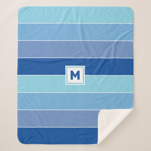 モノグラムカスタムシェルパブランケット シェルパブランケット (正面)