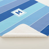 モノグラムカスタムシェルパブランケット シェルパブランケット (3/4)