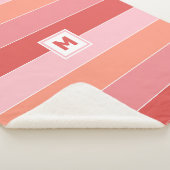 モノグラムカスタムシェルパブランケット シェルパブランケット (3/4)