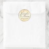 モノグラムカスタムソフト金ゴールドシール ラウンドシール (バッグ)