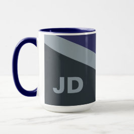 モノグラムカスタムトライカラーマグ – 選択スタイル マグカップ