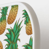 モノグラムカスタムパイナップルパターン ピックルボールラケット (左詳細)