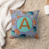 モノグラムカスタムパタ日本のーン装飾用クッション クッション (ブランケット)