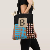 モノグラムカスタムパーソナライズされたトスタイリッシュート トートバッグ (クローズアップ)