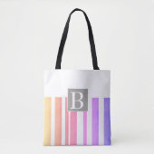 モノグラムカスタムパーソナライズされたトスタイリッシュート トートバッグ (正面)