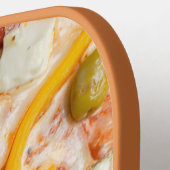 モノグラムカスタムピザ ピックルボールラケット (左詳細)