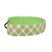 モノグラムカスタムプレイド/タータンチェックパターン アスレチックヘッドバンド (左)