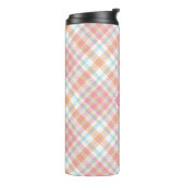 モノグラムカスタムプレイド/タータンチェックパターン タンブラー (回転左)