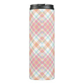 モノグラムカスタムプレイド/タータンチェックパターン タンブラー (裏面)