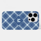 モノグラムカスタムプレイド/タータンチェックパターン Case-Mate iPhoneケース (裏面 (横))