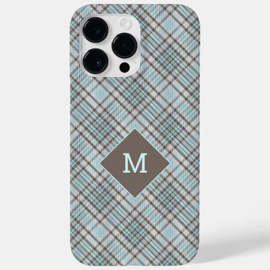 モノグラムカスタムプレイド/タータンチェックパターン Case-Mate iPhoneケース (裏面)