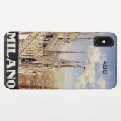 モノグラムカスタムミラノ（ミラノ）の電話番号ケース Case-Mate iPhoneケース (裏面(横))