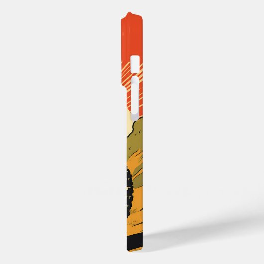 モノグラムカスタムモトクロス Case-Mate iPhoneケース (裏面 / 左)