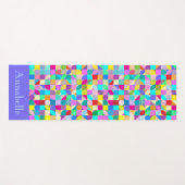 モノグラムカスタムヨガトレーニングヨガモダンマット ヨガマット (正面(横))