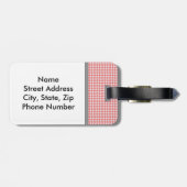 モノグラムカスタムラゲージタグ ラゲッジタグ (裏面横)