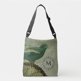 モノグラムカスタムヴィンテージオウム クロスボディバッグ