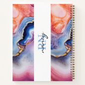 モノグラムカスタム仕訳帳 ノートブック (裏面)