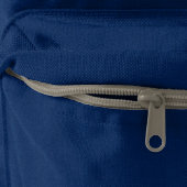 モノグラムカスタム初期化バックパック |ネイビーブルー AMERICAN APPAREL™バックパック (ジッパー)