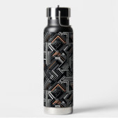モノグラムカスタム抽象芸術工業パターン ウォーターボトル (左面)