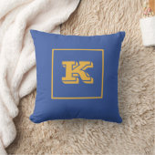 モノグラムカスタム文字 クッション (ブランケット)