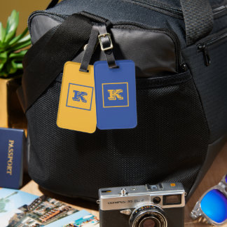 モノグラムカスタム文字 ラゲッジタグ