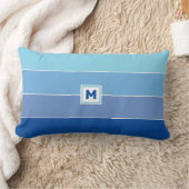 モノグラムカスタム腰枕 ランバークッション (ブランケット)