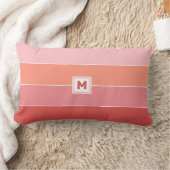 モノグラムカスタム腰枕 ランバークッション (ブランケット)