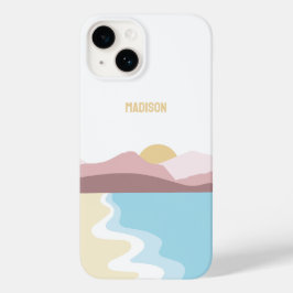 モノグラムカスタム自然イラストレーション Case-Mate iPhone 14ケース