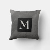 モノグラムカスタム装飾用クッショングレモダンー クッション (裏面)