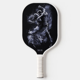 モノグラムカスタム踊りカップル ピックルボールラケット