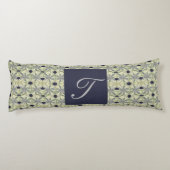 モノグラムカスタム2枚の写真シアヌスの花 ボディピロー (裏面)