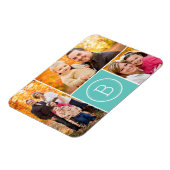 モノグラムカスタム3フォトマグネット マグネット (左側)