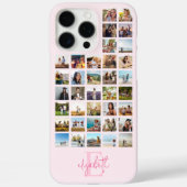 モノグラムカスタム36フォトコラージュ Case-Mate iPhoneケース (裏面)
