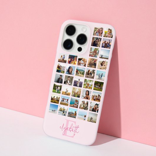モノグラムカスタム36フォトコラージュ Case-Mate iPhoneケース