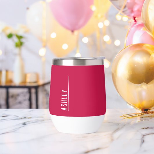 モノグラムカスタム、さくらんぼピンク (バチェラーパーティー)