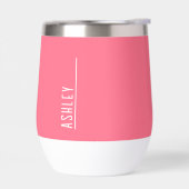 モノグラムカスタム、劇的なピンク (左面)